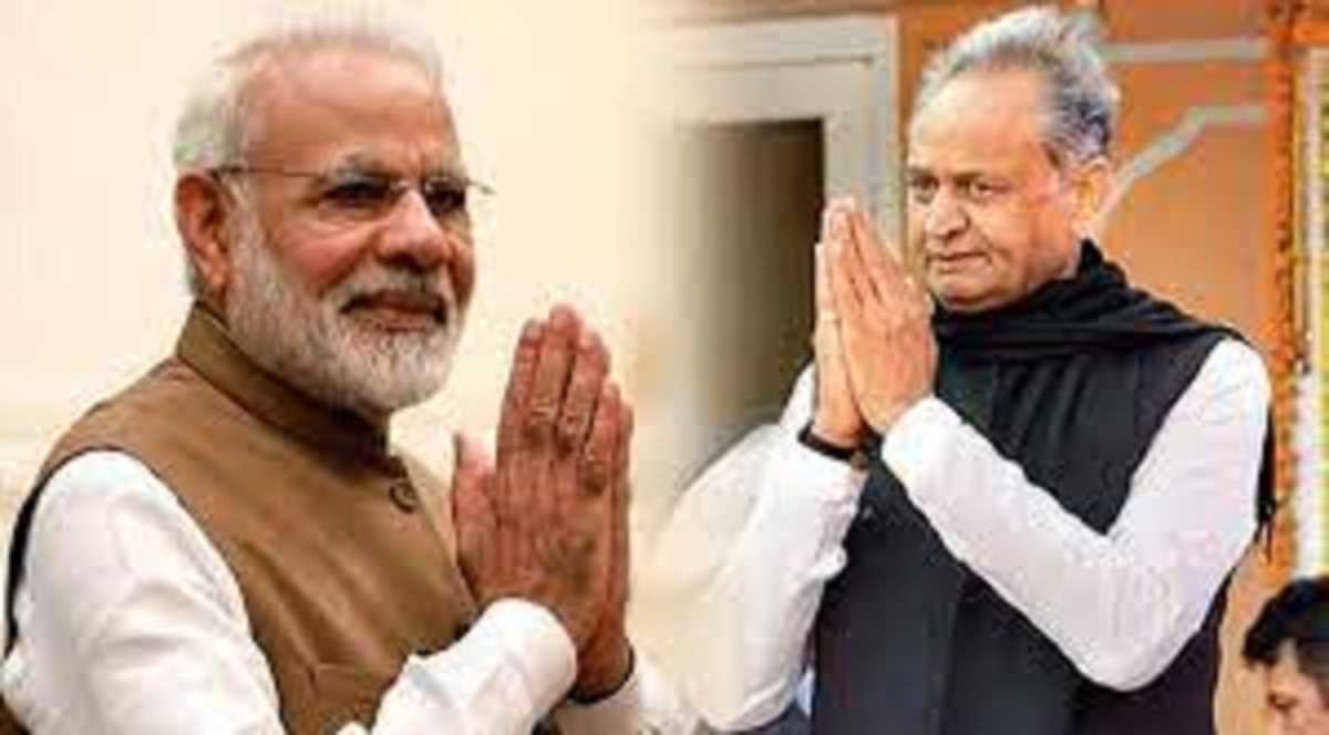 पीएम ने अपने भाषण में चुनाव में गहलोत बनाम मोदी का दिया संदेेश